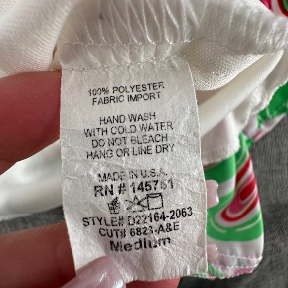 Altar'd State Dress Relaxed Fit Sleeveless Lined‎ Medium Pink, Red, Green - Picture 6 of 11